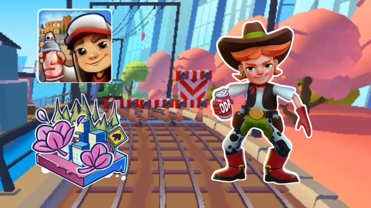 Subway Surfers :- Soda Rush Event in Vancouver with Rudy Rascal 🌸