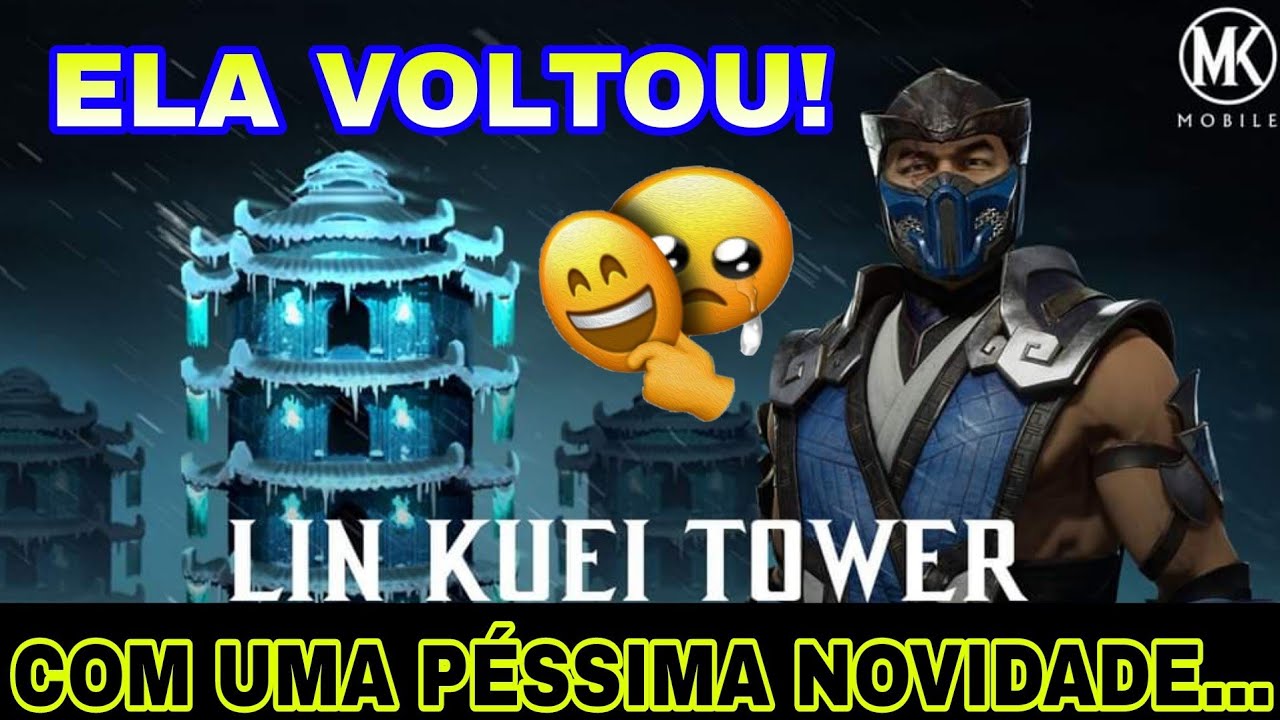 TEMOS UMA PÉSSIMA NOVIDADE com o Retorno da Torre Lin Kuei no Mortal Kombat Mobile
