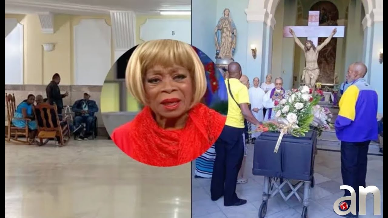 Revelan imágenes del velorio y entierro de Juana Bacallao en La Habana, Cuba