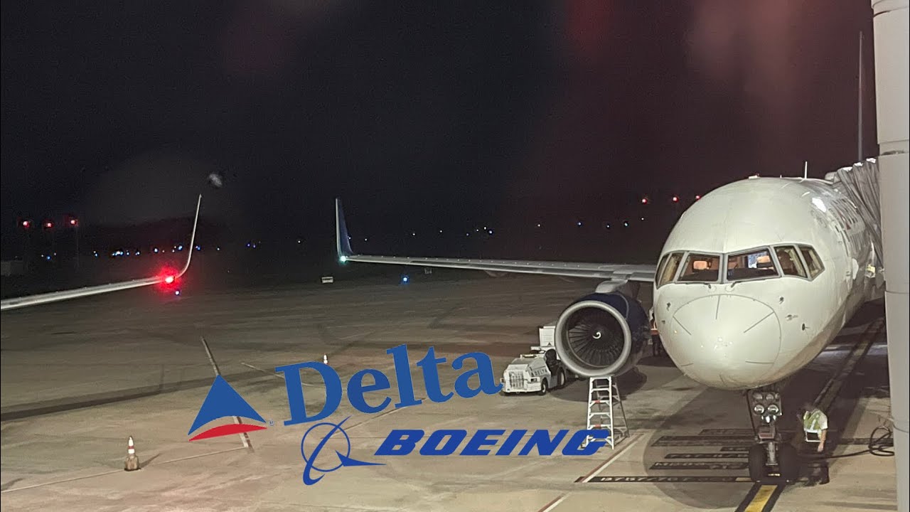 Flying near the engine onboard Delta's B757-200 back to JAX