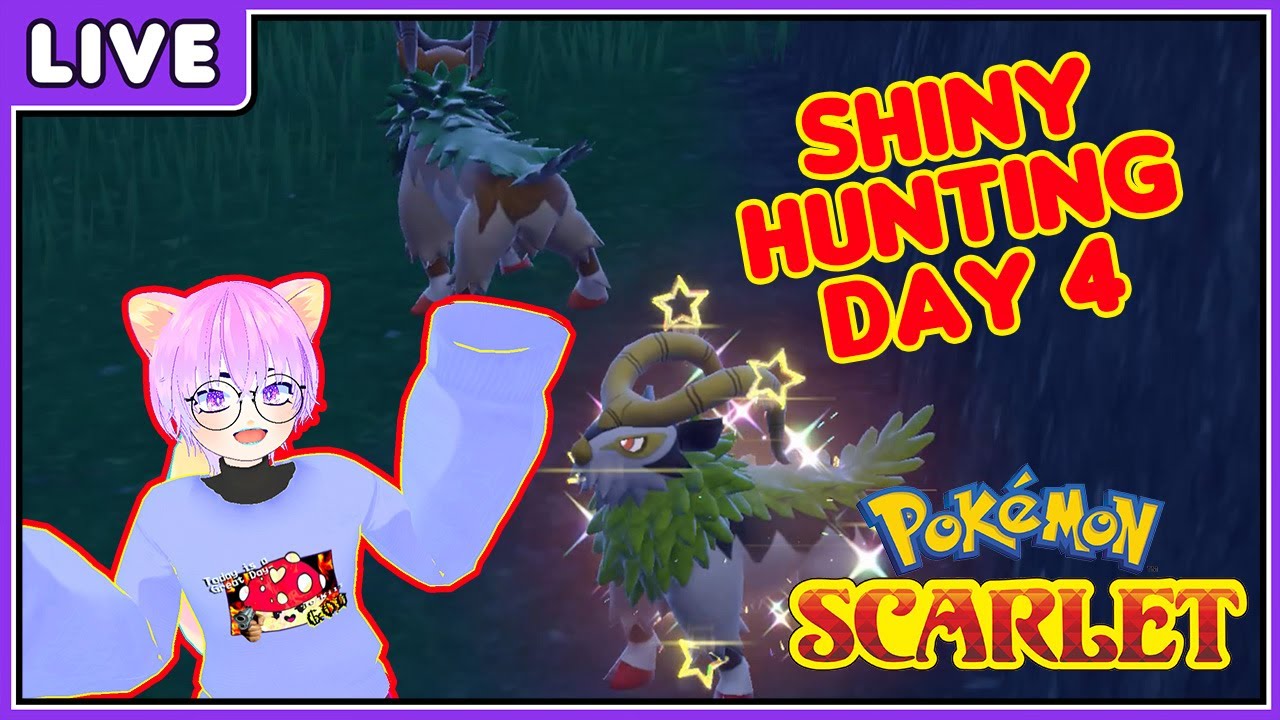 Shiny Hunting Day 4 | !discord | !art