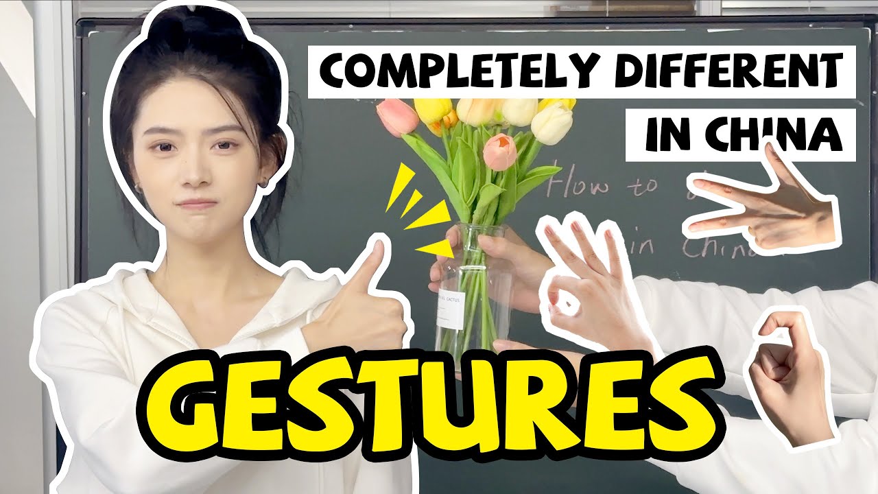 Learning Gestures is a easier way to communicate with Chinese! | How To Do Gestures in China