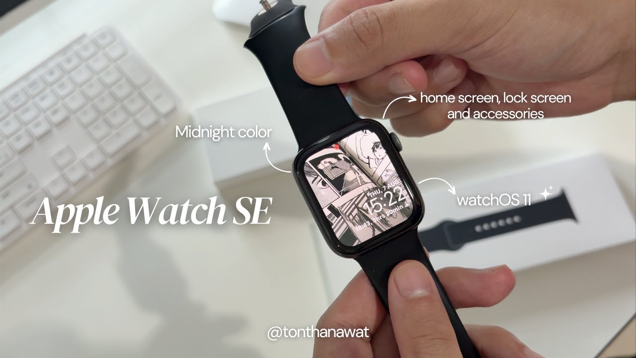 Apple Watch SE 2nd Gen 2025 &ndash; Midnight 44mm GPS Unboxing