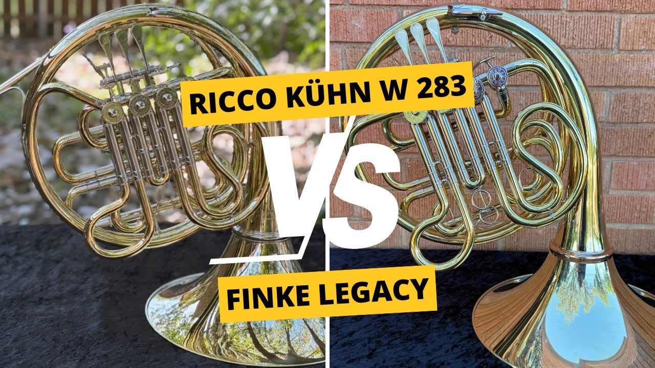 French Horn Showdown! Ricco Kühn W 283 vs Finke Legacy