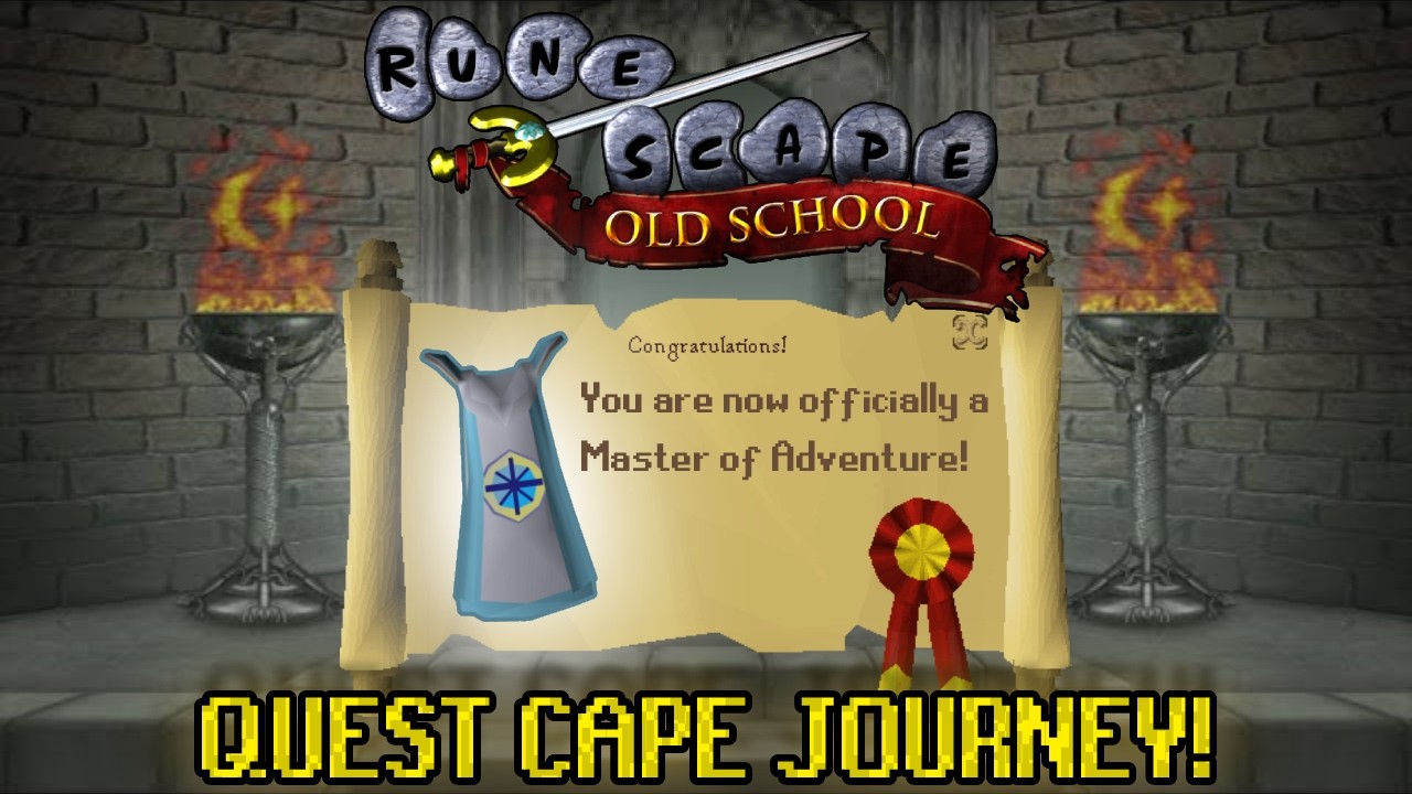 🔴Old School Runescape - Skilling for Quest Cape stats!