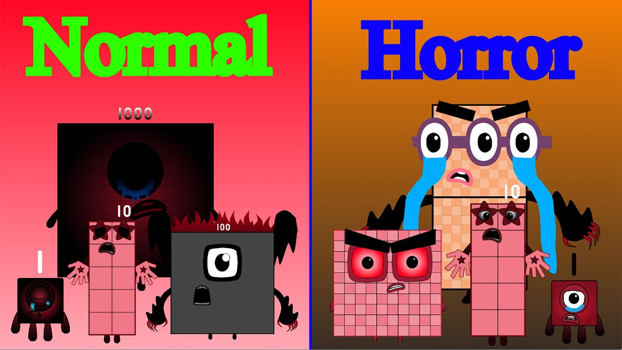 Normal Vs Horror | UBD - Units 1-1K (But Its A Uncannyblocks Band) Can YOU Solve the Hidden Pattern?
