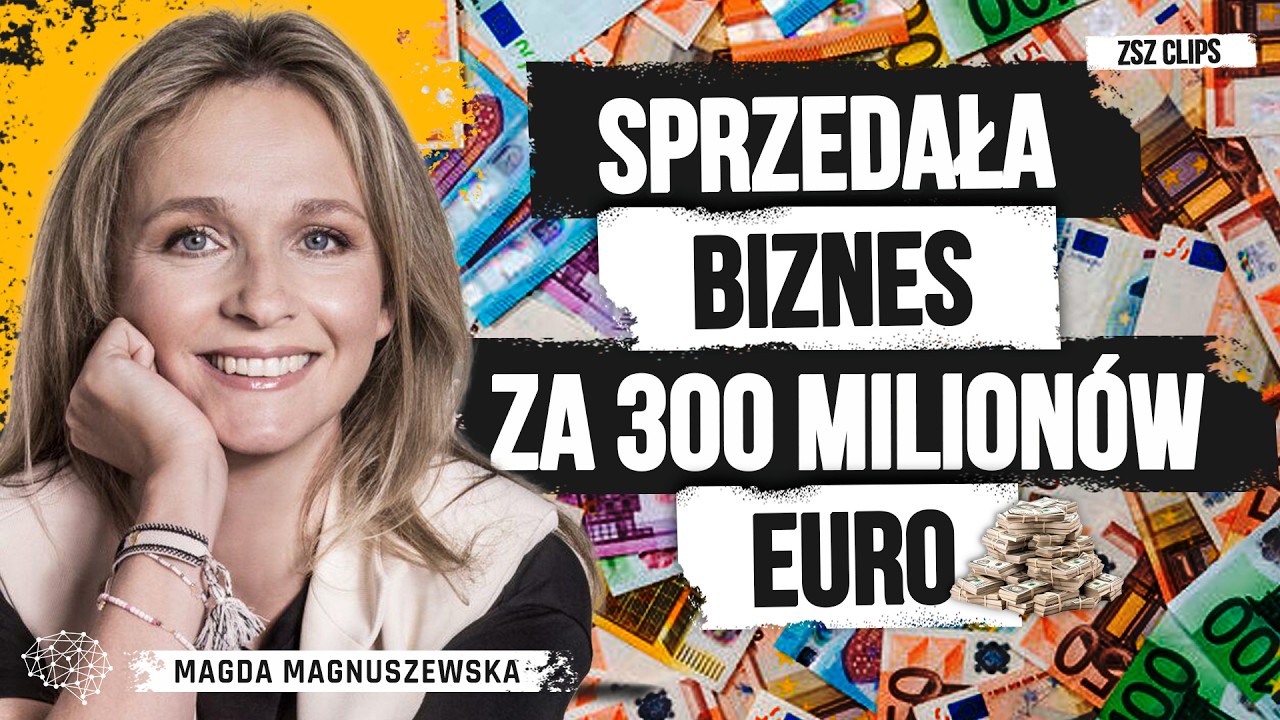 Dlaczego rzuciła fundusz i sprzedała spółkę za 300 mln euro? Magda Magnuszewska