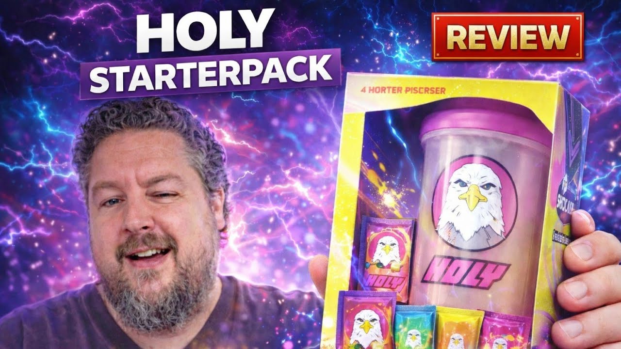 Holy Energy Drink Starter Pack Review und Test