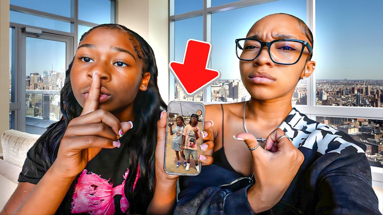 I CAUGHT My ADOPTED SISTER On The PHONE With HER CRUSH👀.. **BUSTED**