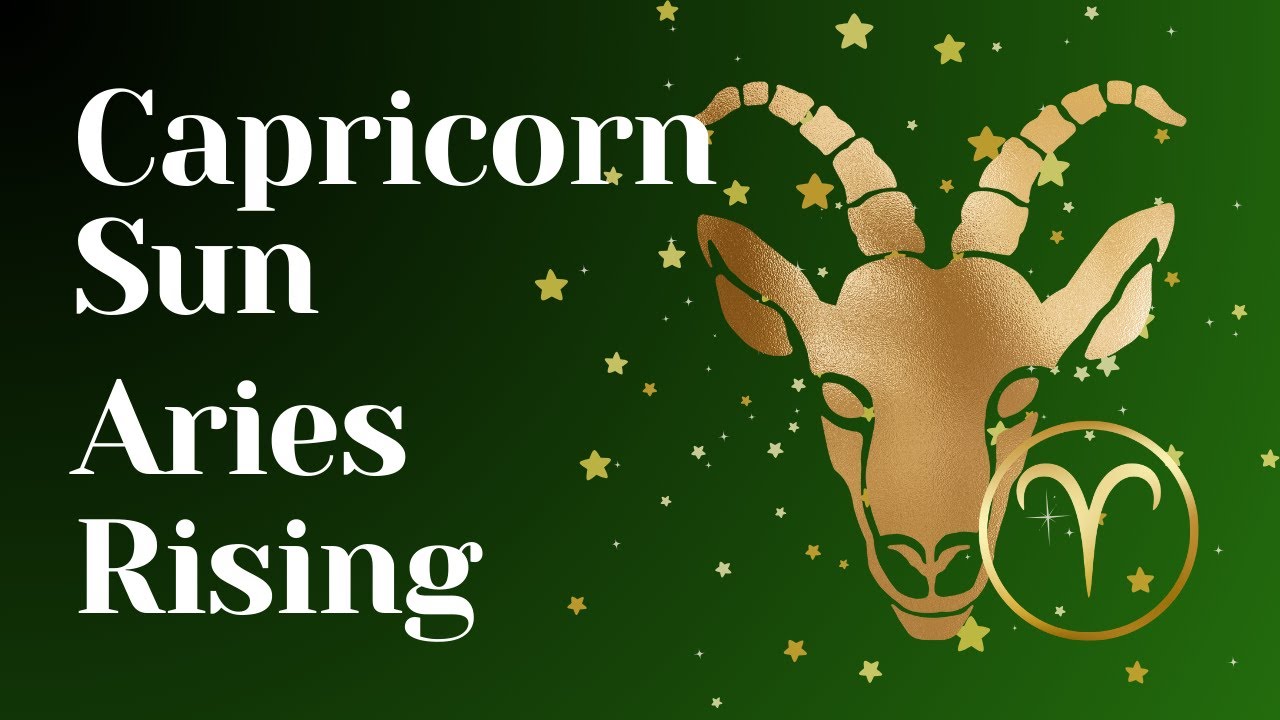 Capricorn Sun, Aries Rising - Year Ahead!