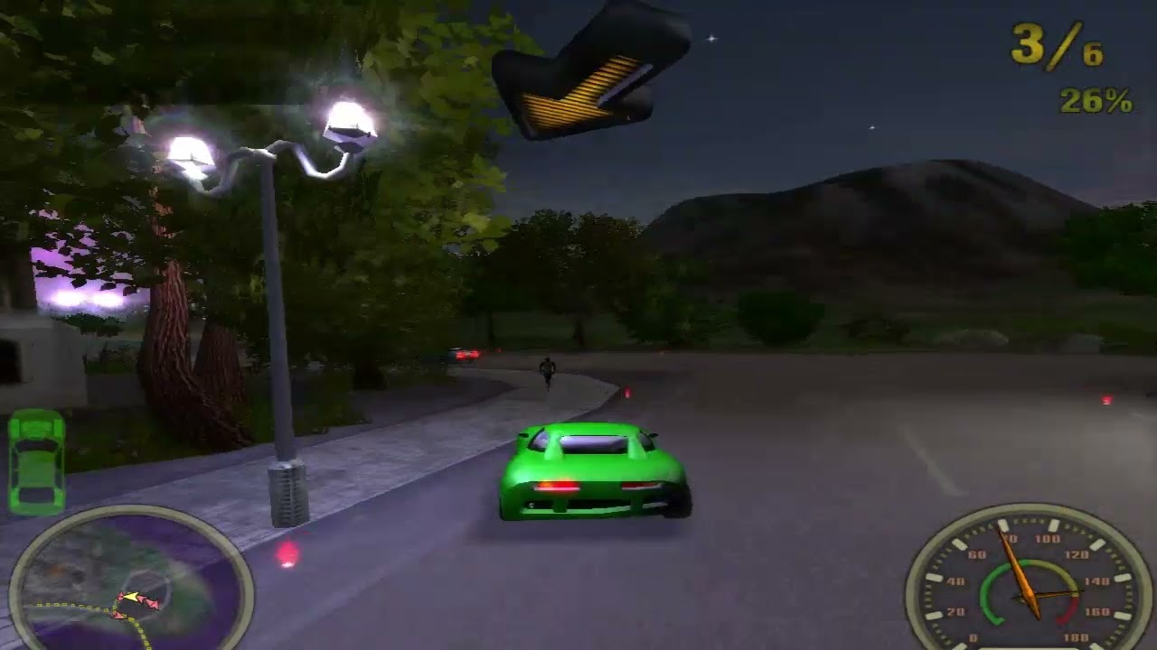 Car racing game 