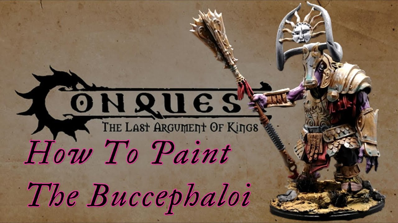 How would you paint an Undead Minotaur? Painting the Buccephaloi
