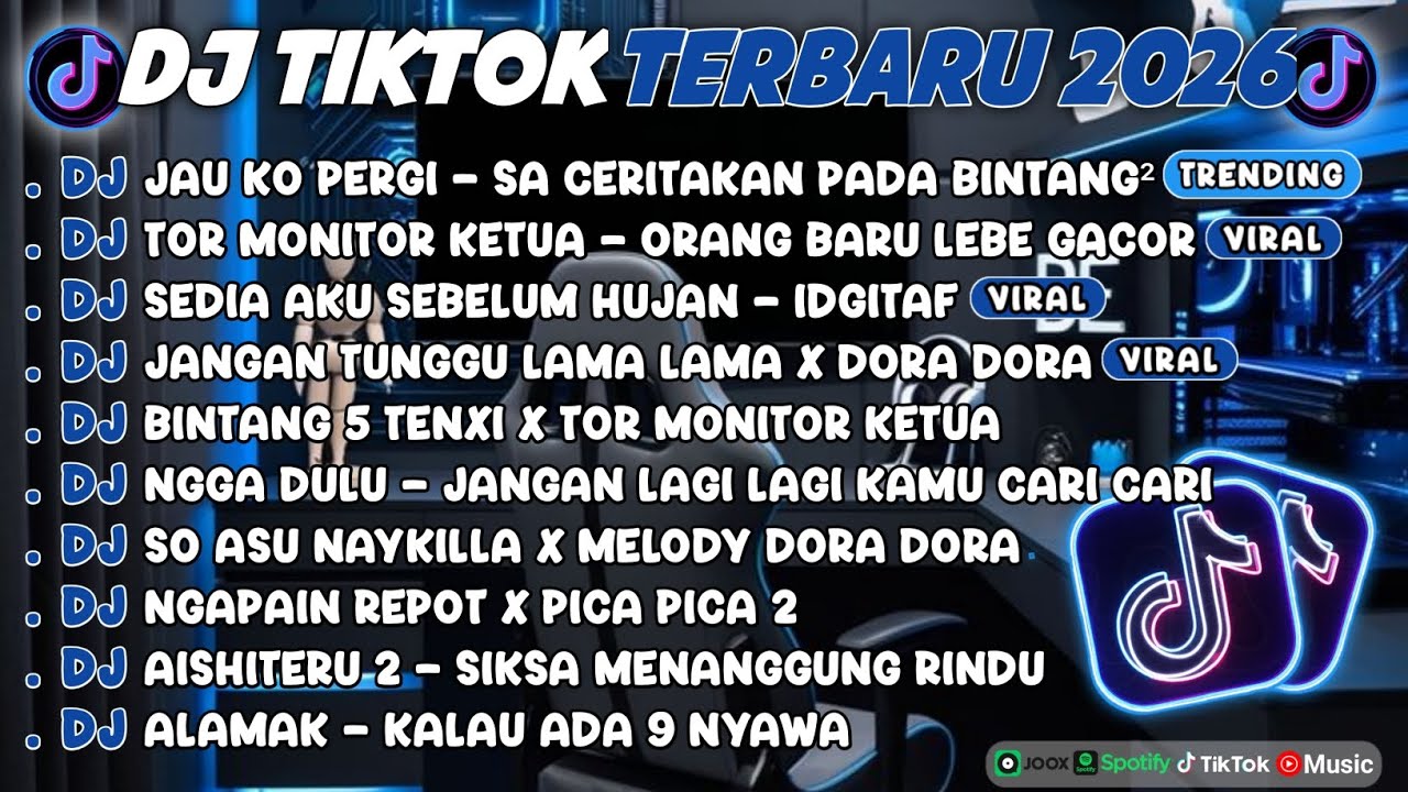 DJ TIKTOK TERBARU 2026🎵DJ JAUH KO PERGI - SA CERITAKAN PADA BINTANG🎵DJ TOR MONITOR KETUA