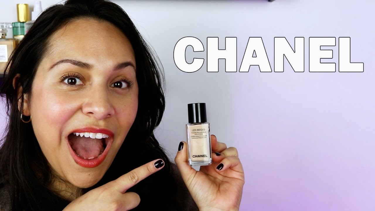 Chanel Les Beige Sheer Healthy Glow Highlighting Fluid — Pearly Glow