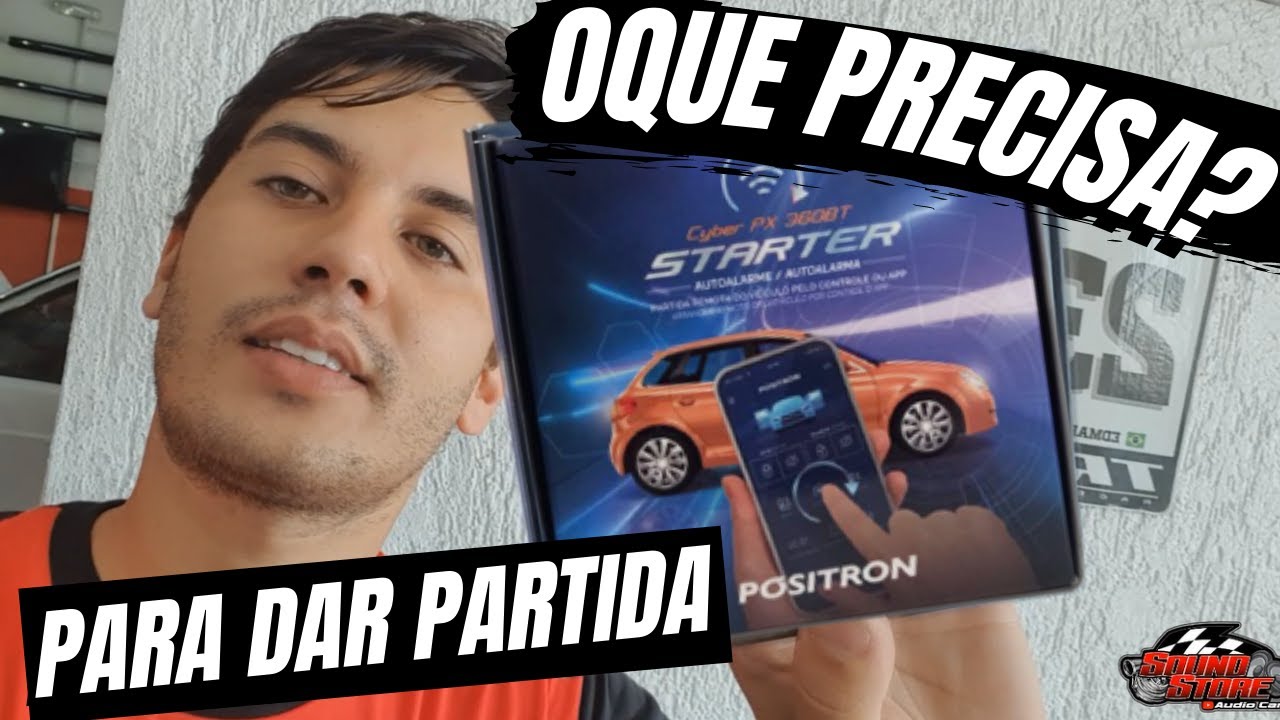 ACESSÓRIOS PARA FAZER PARTIDA REMOTA NO ALARME PX360BT STARTER !!