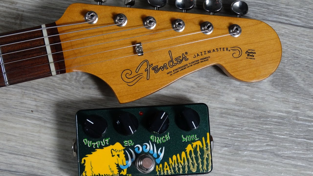 ZVEX Woolly Mammoth fuzz  - Guitar demo