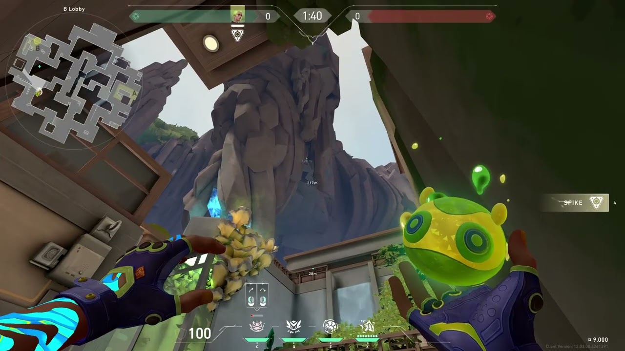 Gecko Mosh Lineup on Abyss for Default B Long