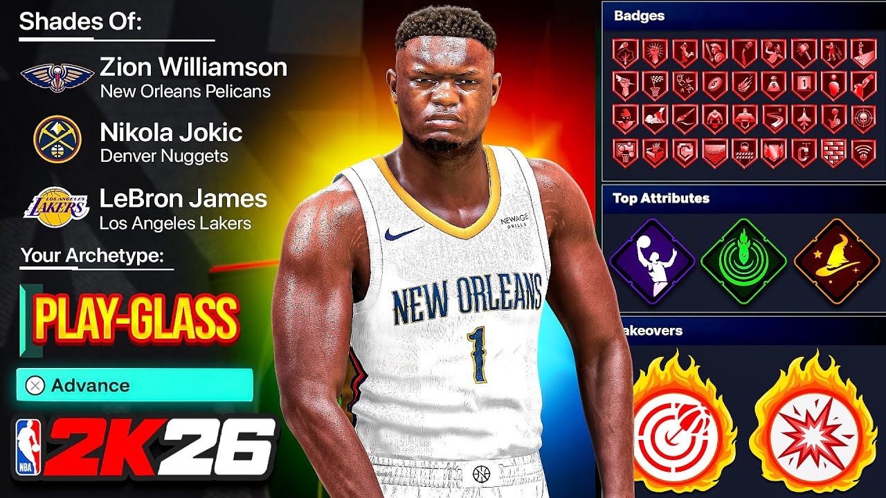 BEST PLAYMAKING GLASS CLEANER BUILD in NBA 2k26