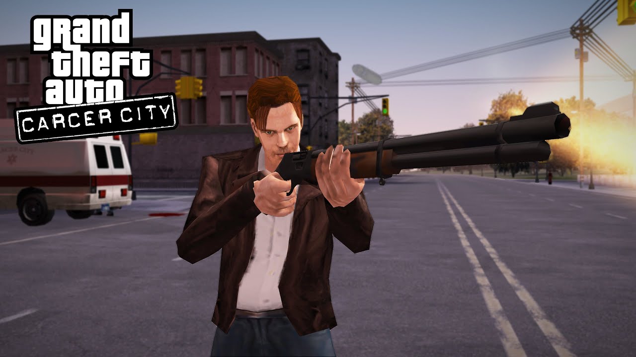 GTA Carcer City - Трейлер игрового процесса (мод, полностью меняющий игру)