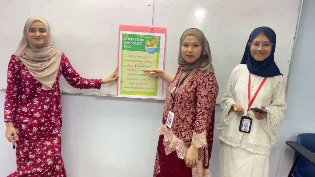 LESSON PLAN HEALTHY FOOD & UNHEALTHY FOOD  SPEAKING & LISTENING HKK3043