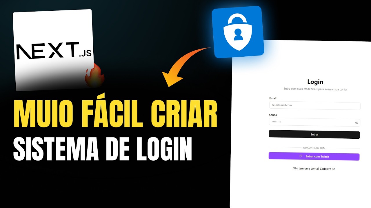 MELHOR biblioteca para autenticação com NEXT JS 🔥