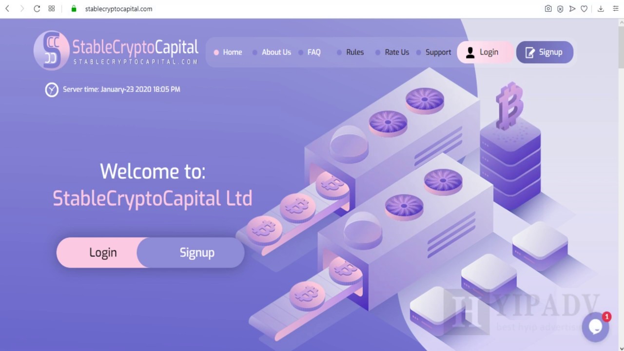 Hyipadv | Hyip monitor result for stablecryptocapital.com