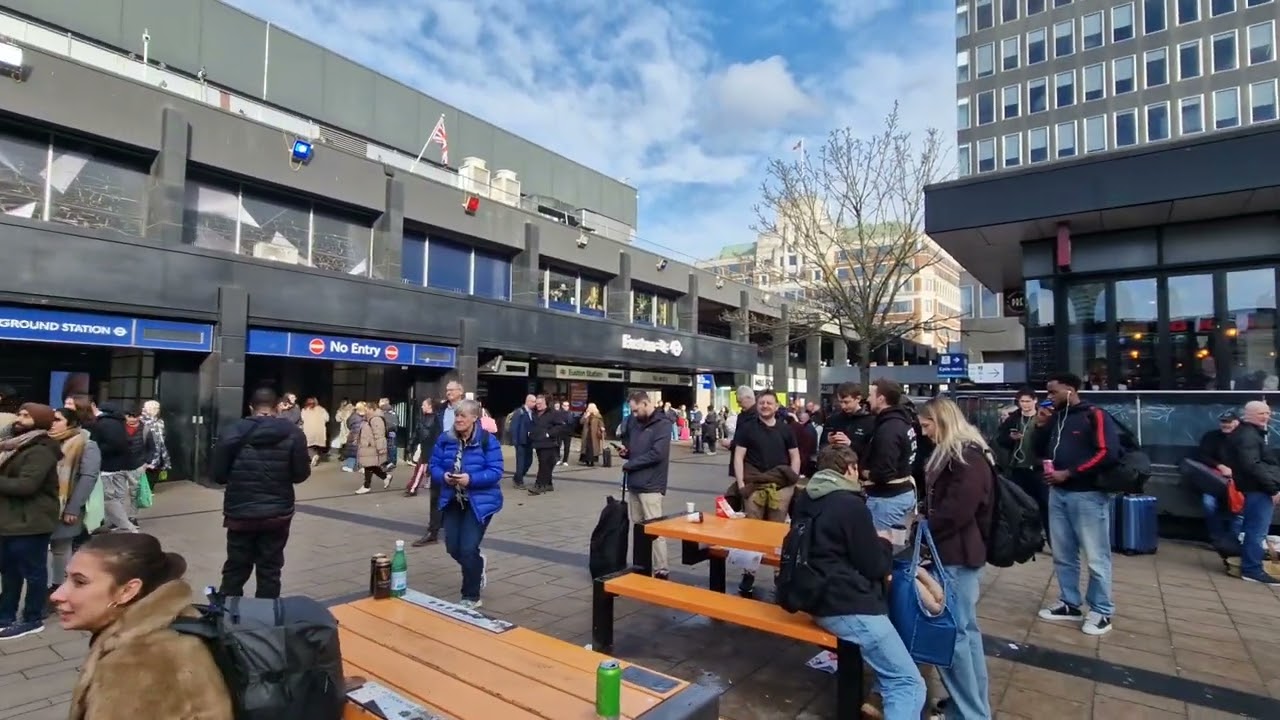 London Euston Railway Station future expansion. 