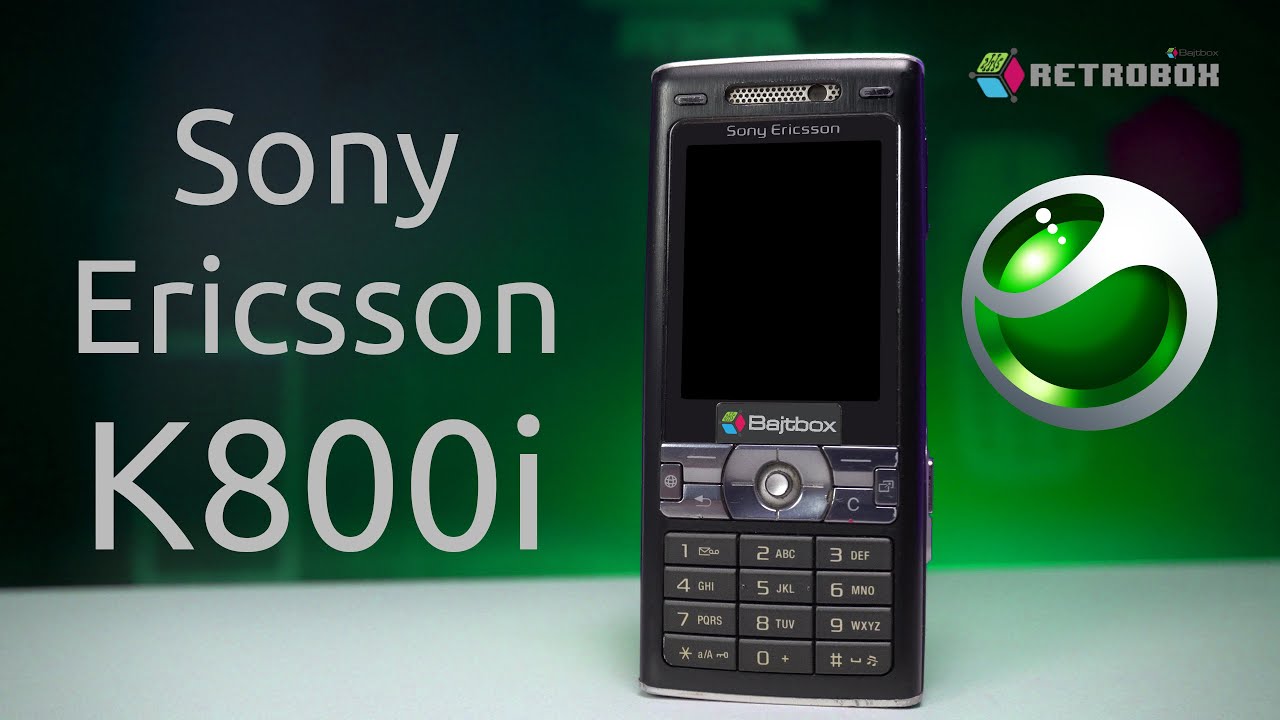 PRVI KRALJ FOTOGRAFIJE - Sony Ericsson K800i | Retrobox #2