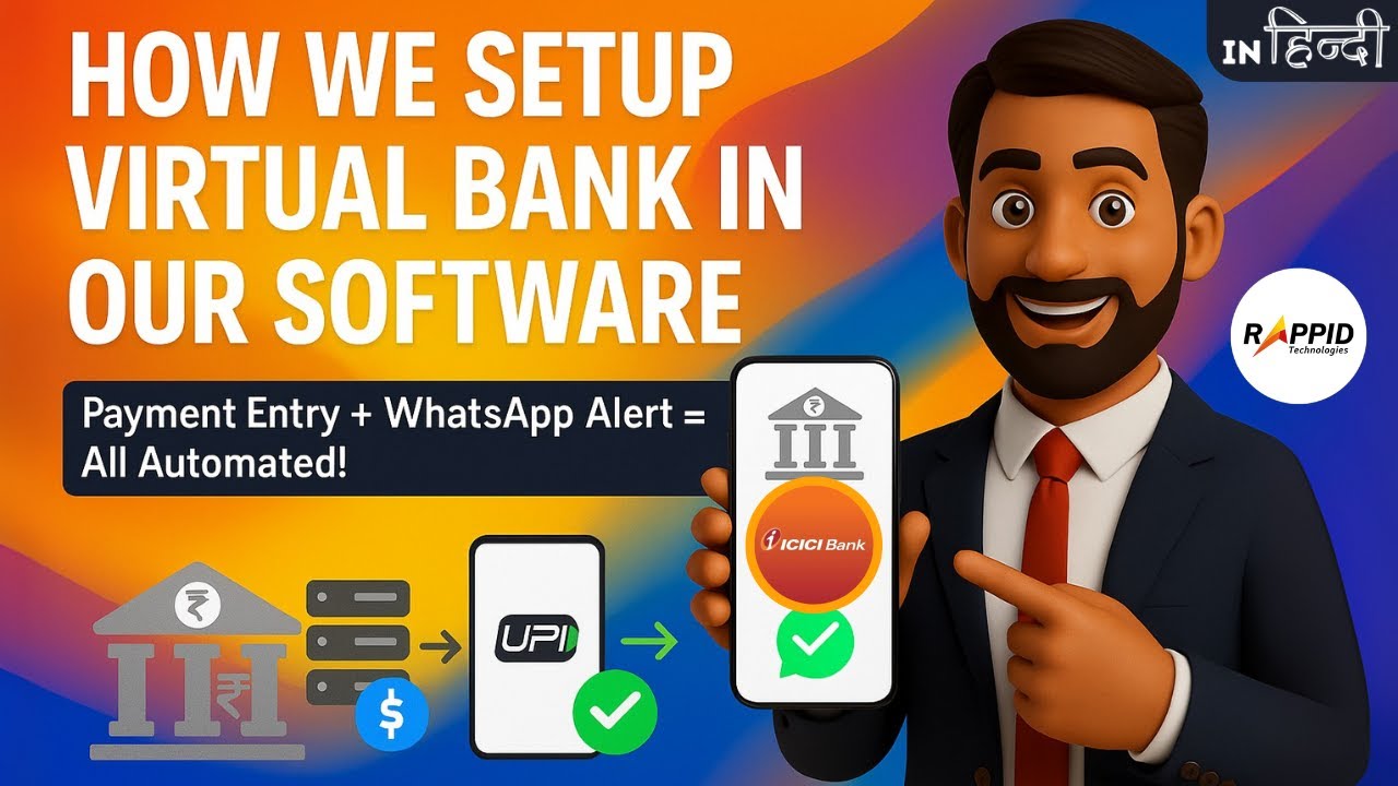 How We Setup Virtual Bank Account in Our Software | Payment Automation with ICICI Bank | Rappid