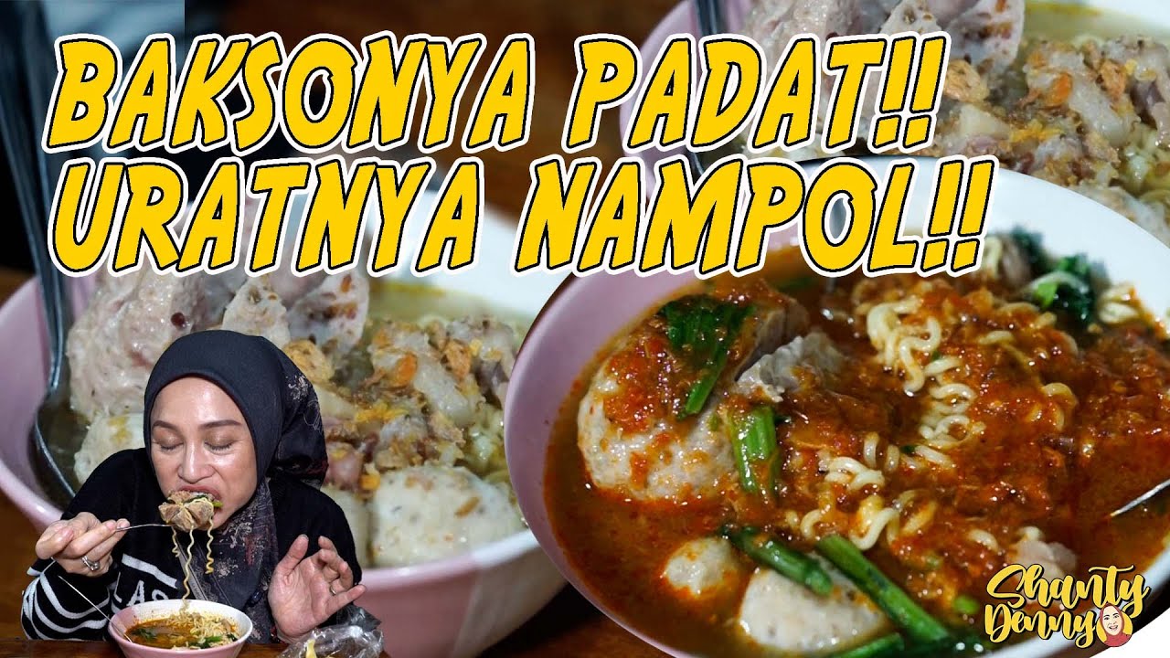 BAKSONYA PADAT!! URATNYA NAMPOL!! BAKSO KRITING!!