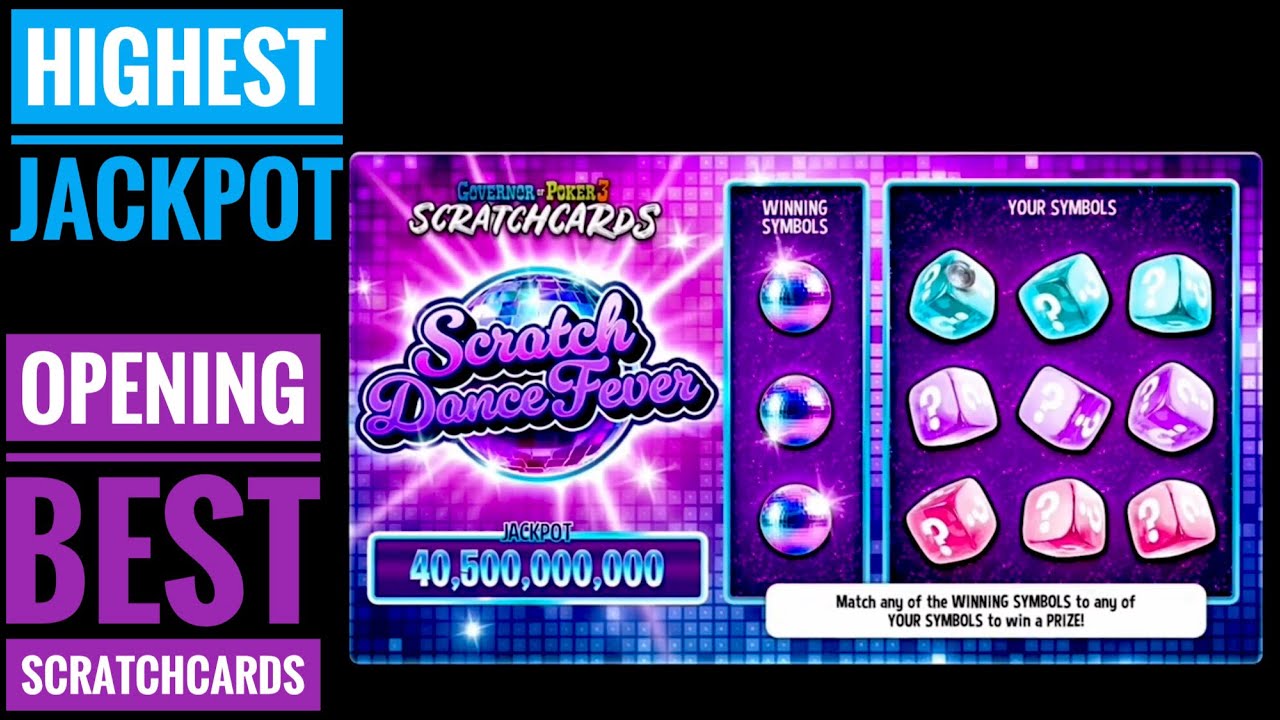 GOP3 - OPENING BEST STRATCHCARDS $40,5B & $35B JACKPOT | DETECTIVE  & DISCO PARTY SCRATCH