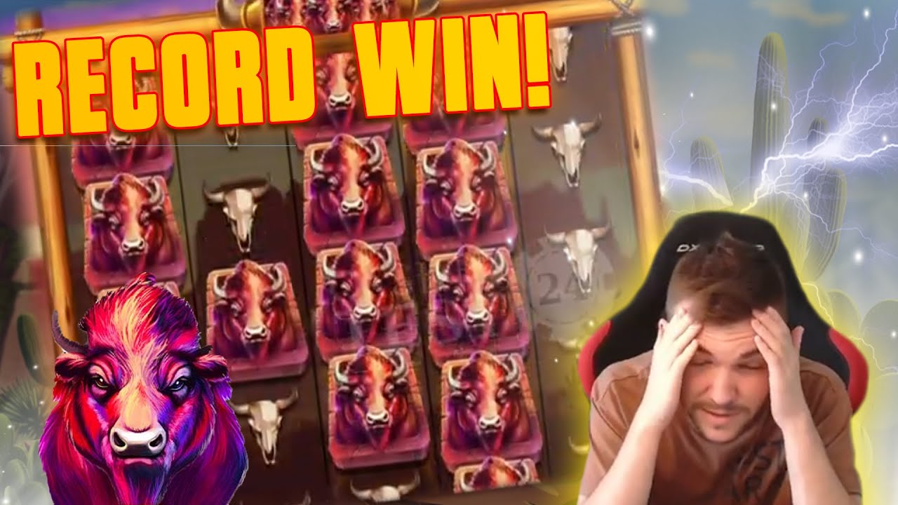 🐂 BUFFALO STACK 'N' SYNC 🐂 RECORD WIN! 🐂 INSANE BONUS BUY! 🐂
