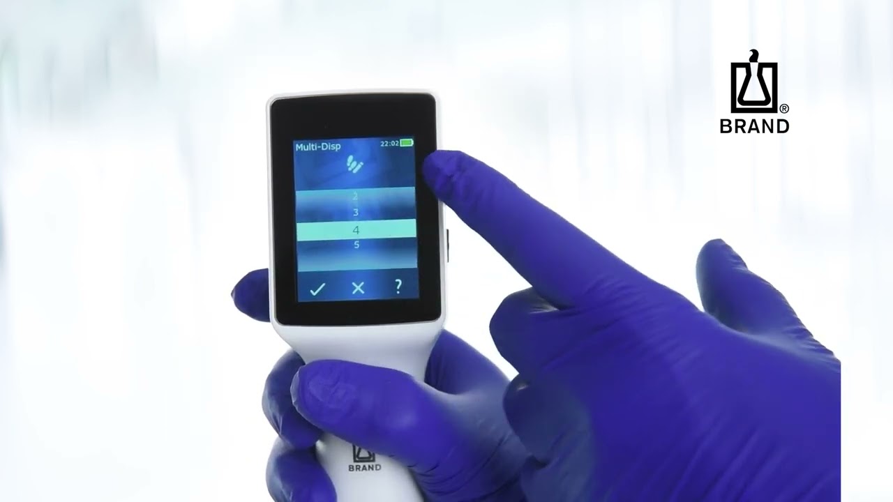 Repetitive pipette HandyStep® touch – multi dispensing