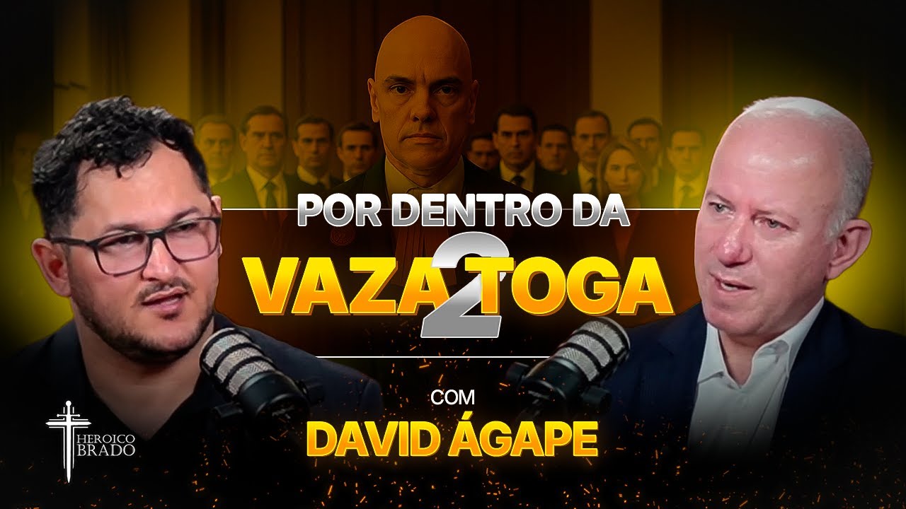 01 - PODCAST - POR DENTRO DA VAZA TOGA 2 - Entrevista com David Ágape, jornalista investigativo