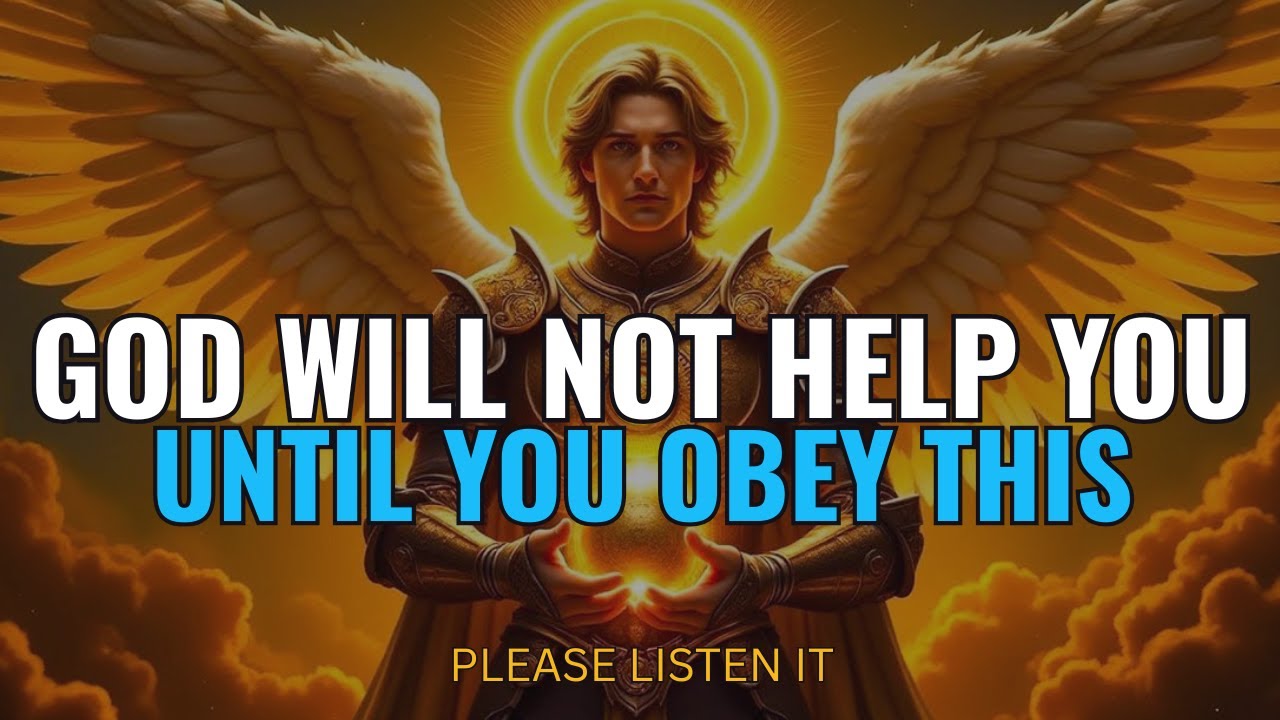 Chosen Ones, Until You Obey This—God Will Not Help You