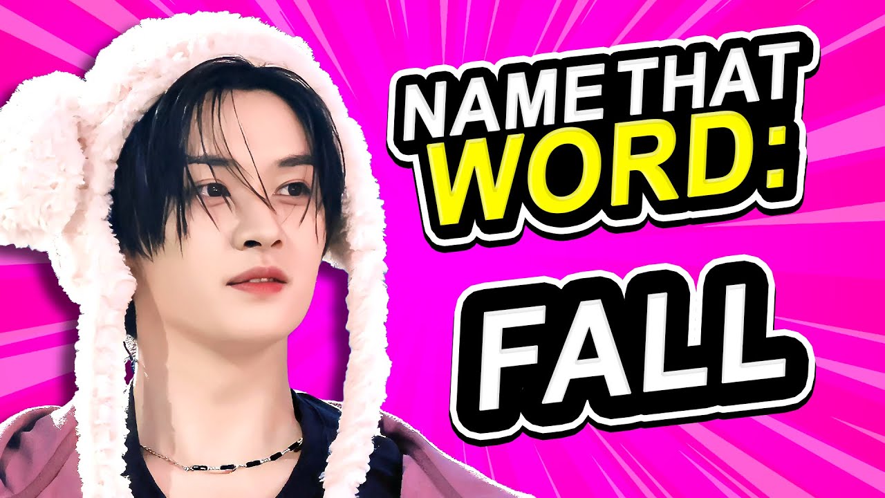NAME THAT WORD KPOP SONGS 🎤✨| KPOP QUIZ 2025