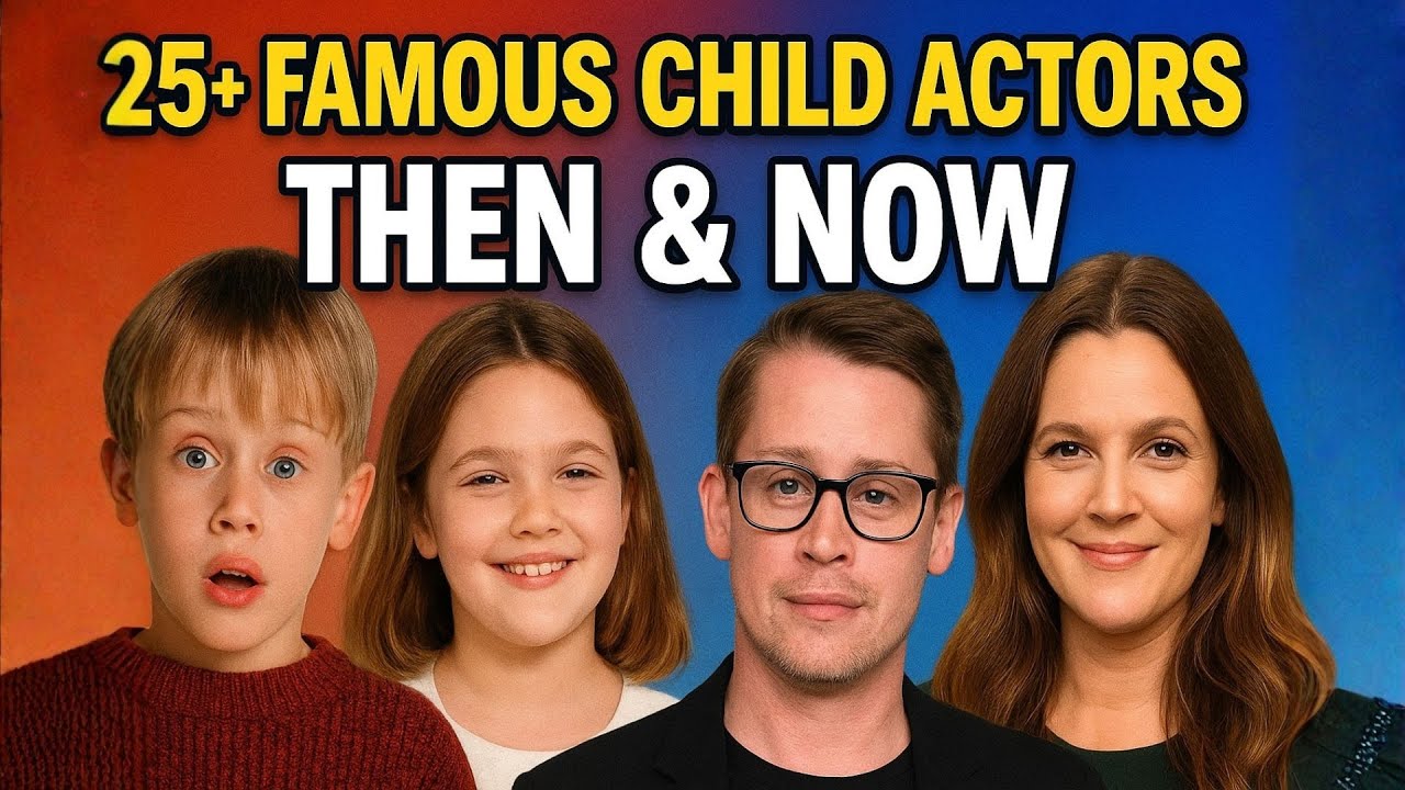 25+ Famous Child Actors of the 70s&ndash;90s | THEN and NOW (Unbelievable Transformation)
