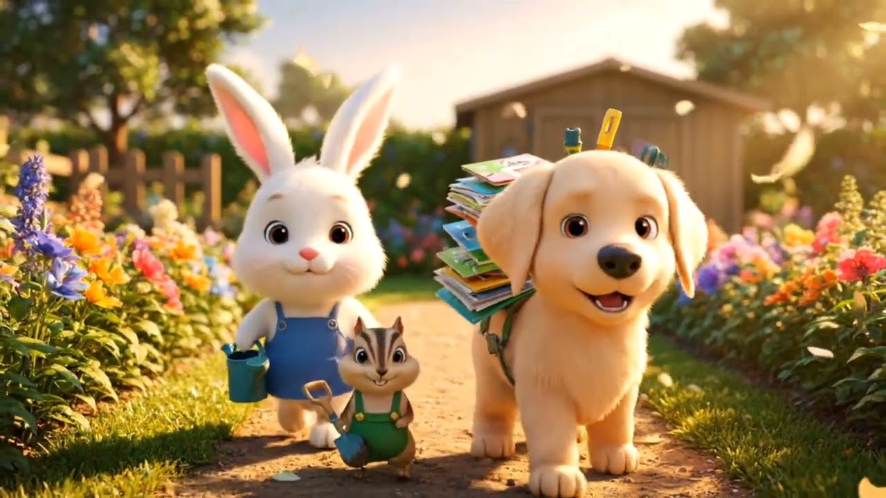 Seeds in the Spring Garden | #animation #shortvideo  #shorts #viral #youtubeshorts