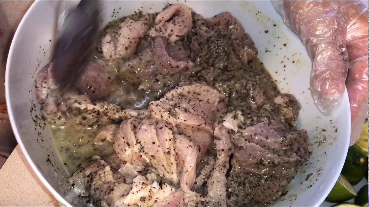 Carnitas Fritas / Carne Salada Dominicana by: Alexandra