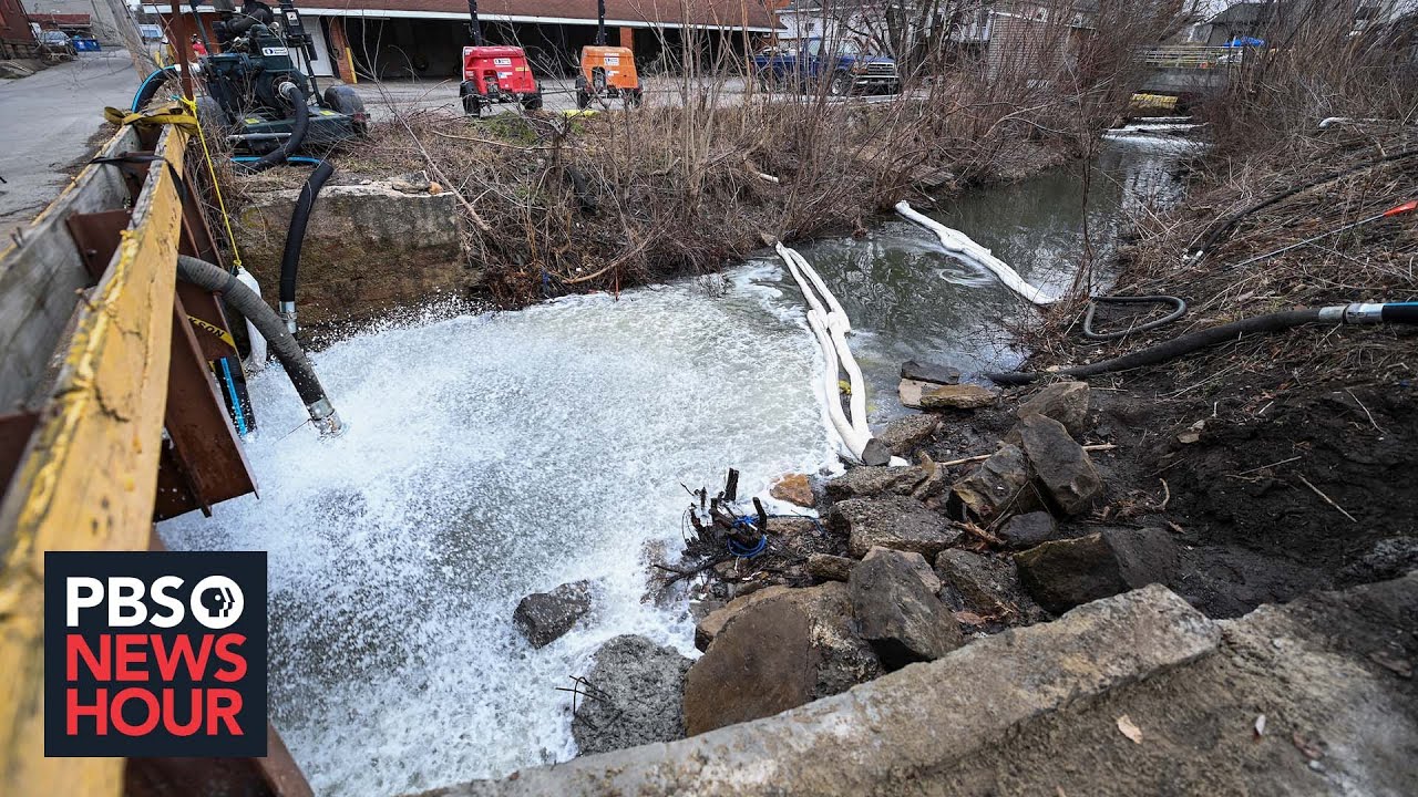 Residents near Ohio train derailment frustrated about risk of toxic exposure