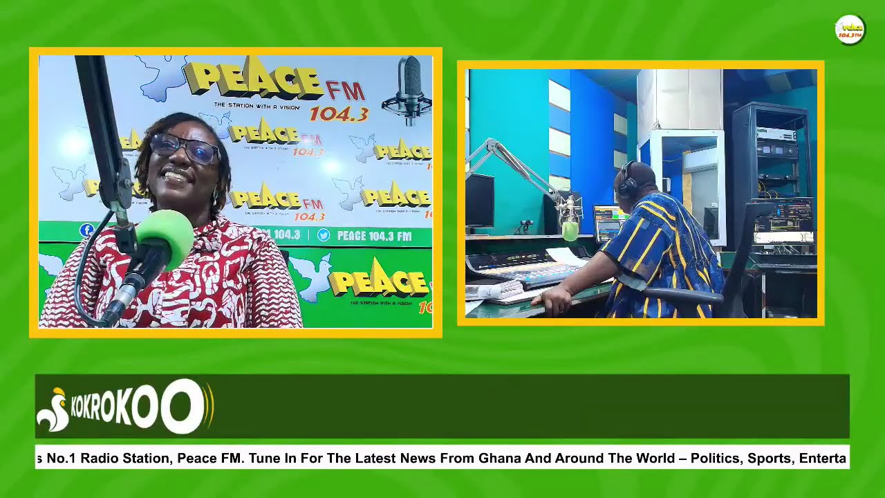 Kokrokoo Live On Peace 104.3 FM (13/03/2026)