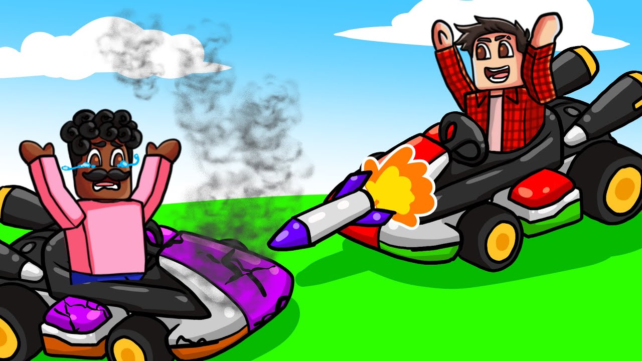 GOKARTY Z RAKIETAMI - TO CO UWIELBIAMY! | ROBLOX
