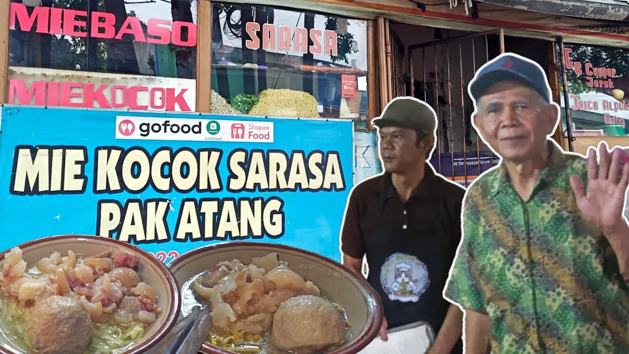 SEHARI BERSAMA MIE KOCOK SARASA PAK ATANG PADASUKA BANDUNG