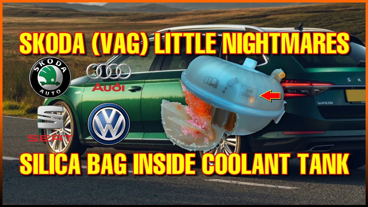 Проблема с расширительным бачком охлаждающей жидкости Skoda (VAG) пакет с силикагелем