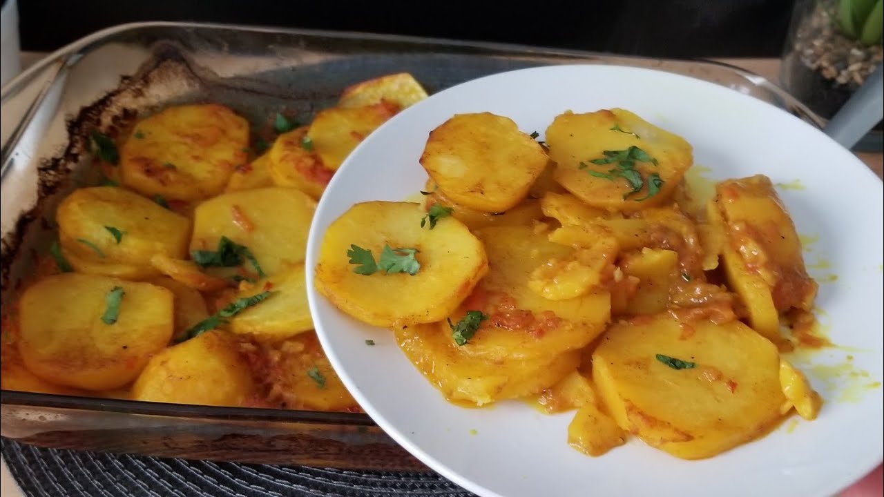 اروع طبق بطاطا كوشة بدون لحوم بتتبيلة رائعة👌👌تجي بنينة بزاف  batata coucha 👌👌