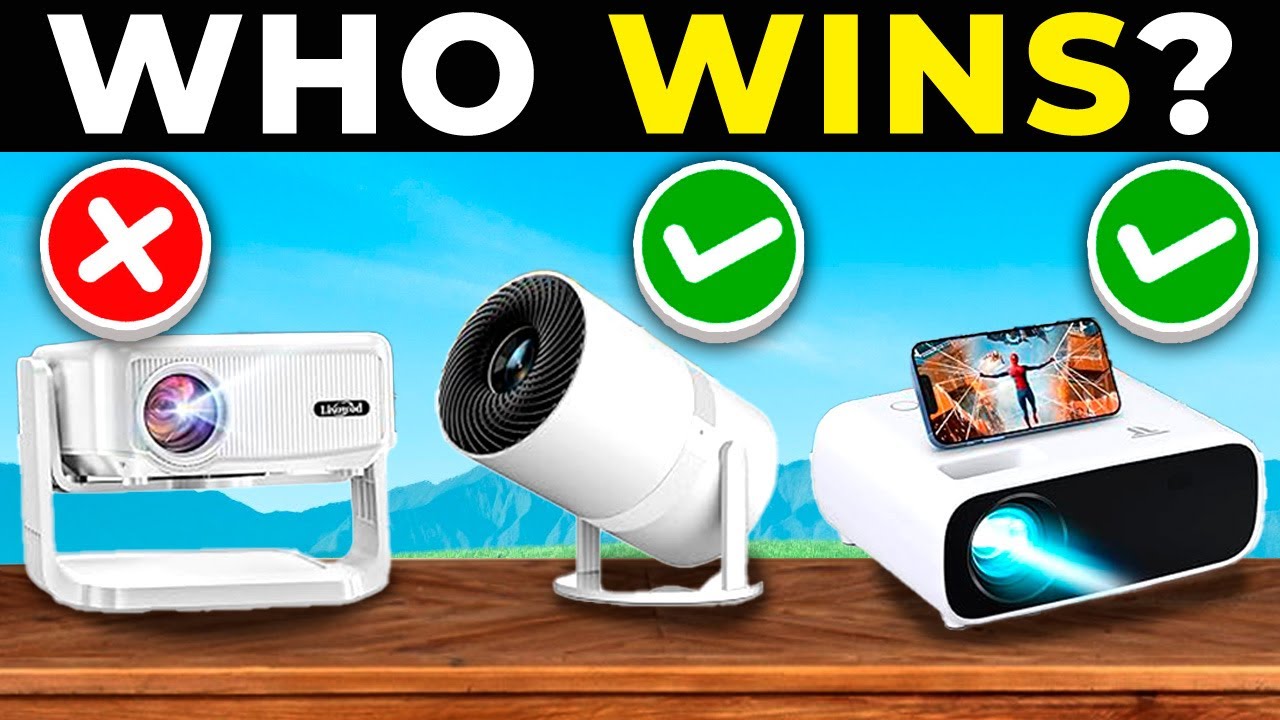 ✅ TOP 5 BEST PROJECTORS For BEDROOM 2025 | BEST HOME THEATER PROJECTORS
