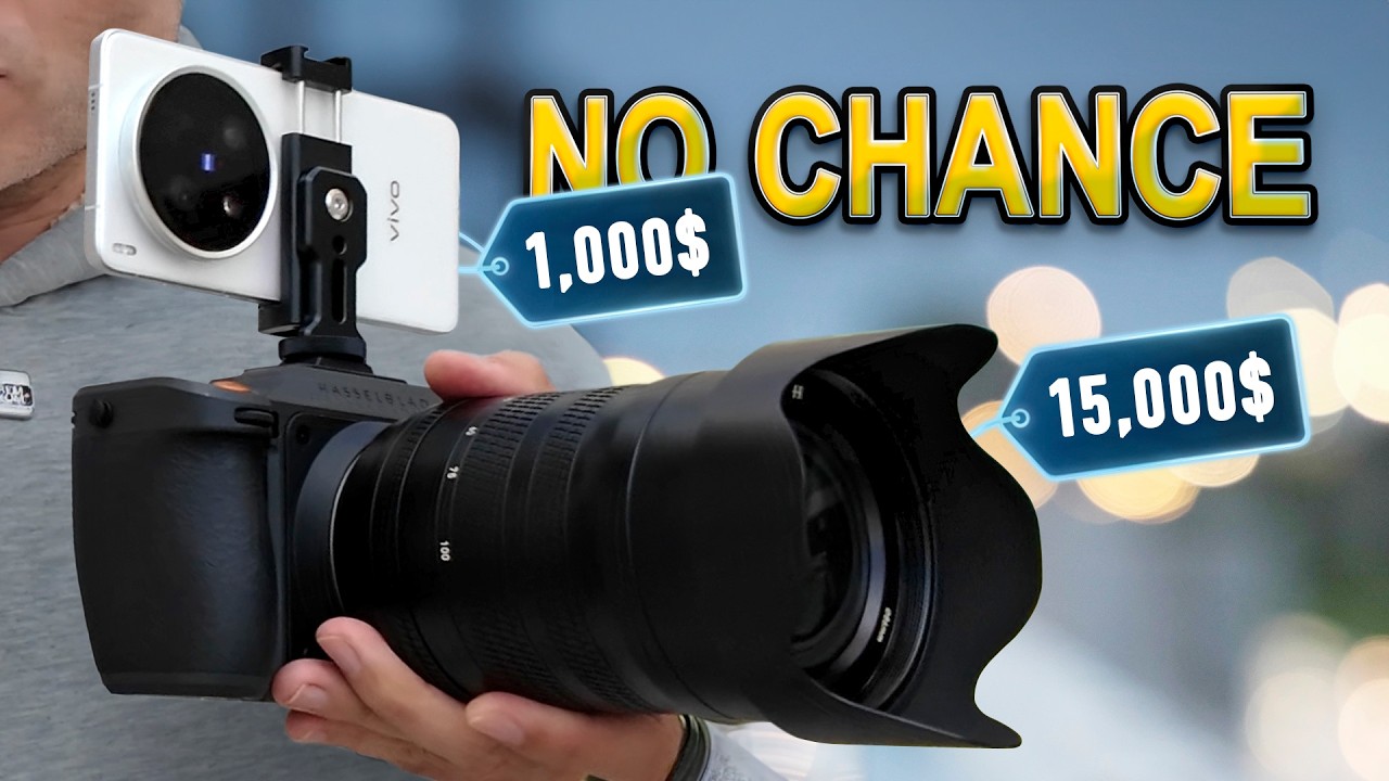 VIVO X200 Ultra vs $15 000 Hasselblad! Do you even need a professional camera anymore?