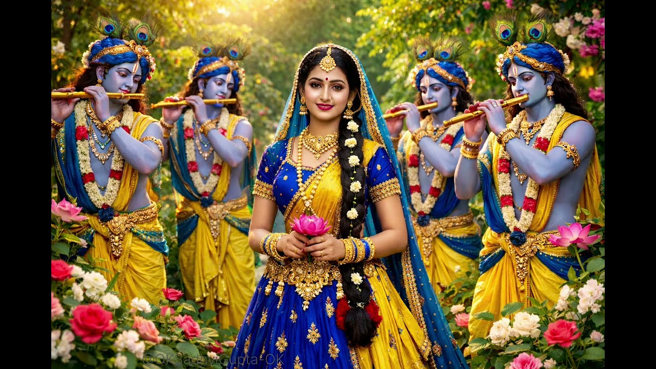 Radheshyam, I Fell Deeply in Love with You 🌸 | Heart-Touching Krishna Bhajan |#@OkSadhviGupta-OK 