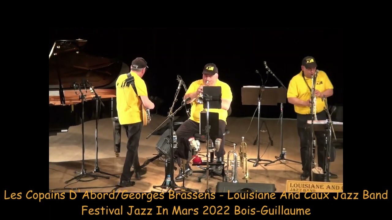 Les Copains D'Abord (Georges Brassens) - Louisiane And Caux Jazz Band - Festival Jazz In Mars 2022