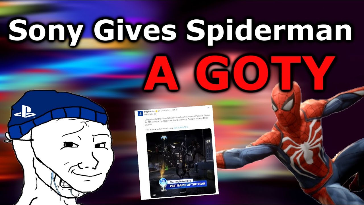 Sony Gives Spiderman 2 A Game of the Year Award Fanboys Celebrate!!